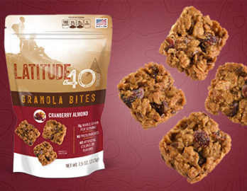 Latitude 40 Cranberry Almond Packaging